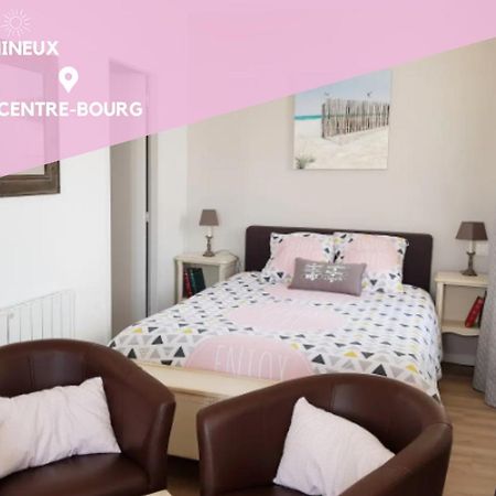 Studio Cosy Les Roses Tremieres 3 Etoiles Centre Plouharnel Proche Mer Luaran gambar